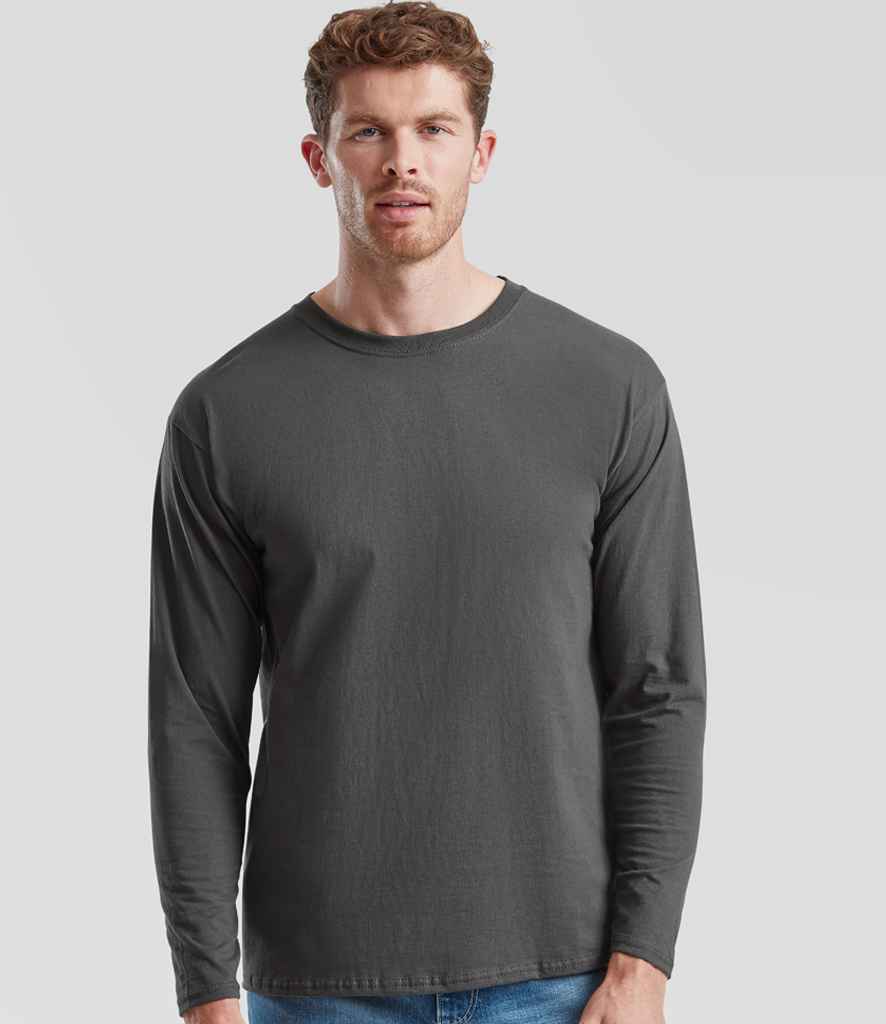 Fruit of the loom long sleeve xtemp fabric deals content